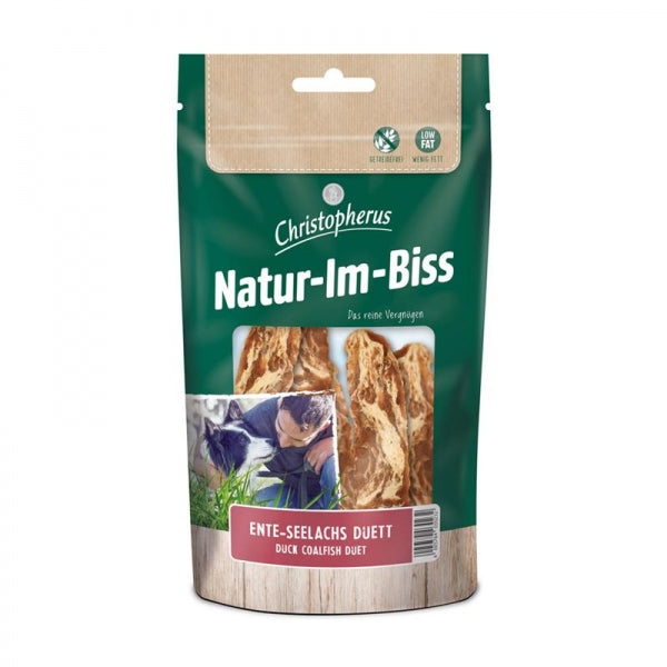 Christopherus Dog Snack Ente-Seelachs-Duett 12x 70g